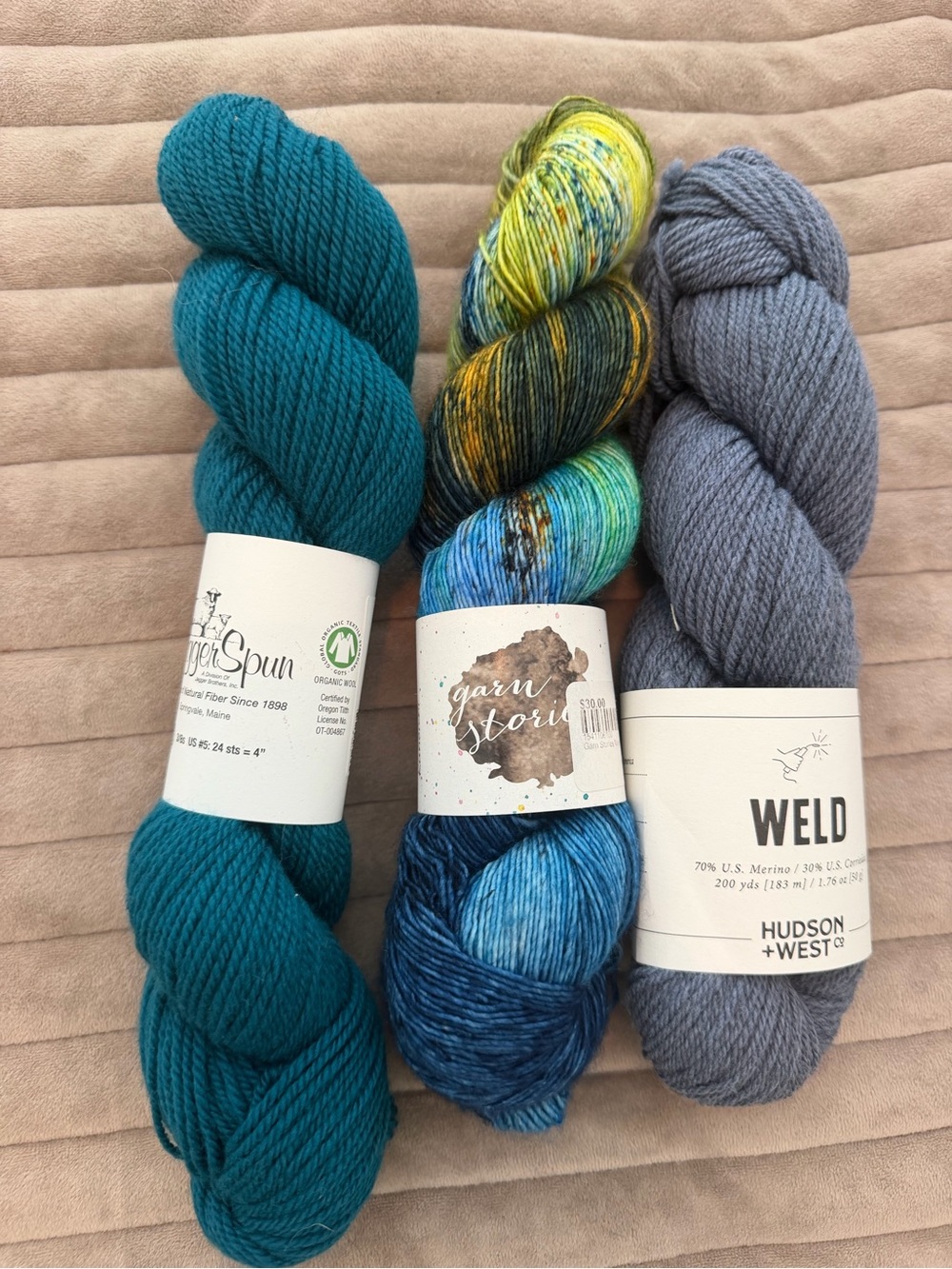 Various high end yarn